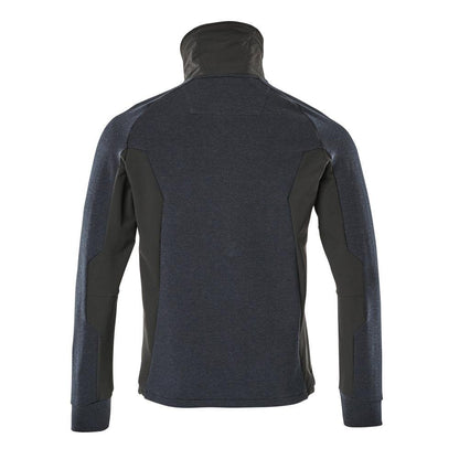 Sweatshirt, lynlås, stand-up krave sweatshirt med lynlås