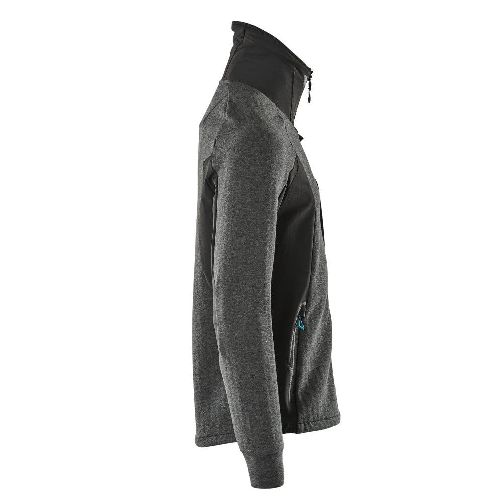 Sweatshirt, lynlås, stand-up krave sweatshirt med lynlås