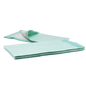 MaiMed medicinsk pude 60x90cm Ekstra usteril Fluff flake pude 60x90cm 2x25stk/æske grøn | Æske (50 stk.)