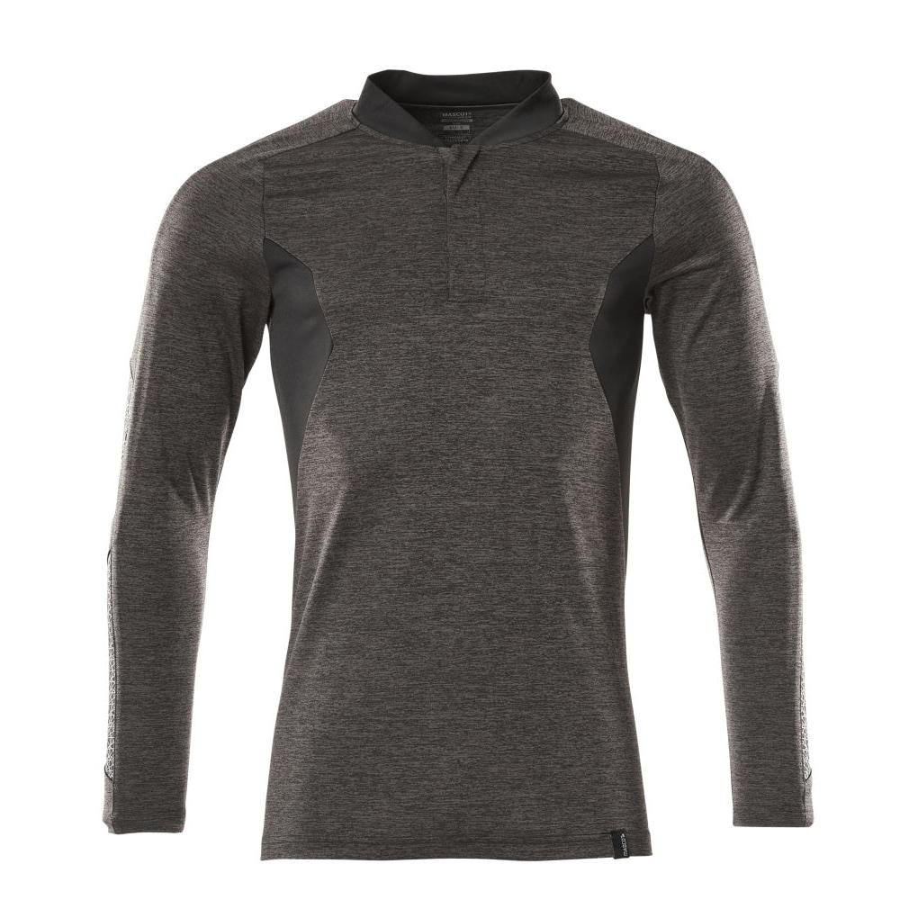 Poloshirt med COOLMAX® PRO, langærmet poloshirt