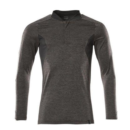 Poloshirt med COOLMAX® PRO, langærmet poloshirt