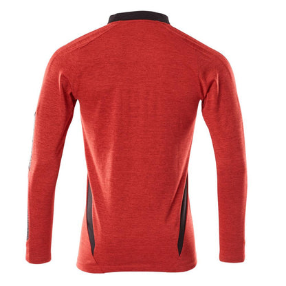 Poloshirt med COOLMAX® PRO, langærmet poloshirt