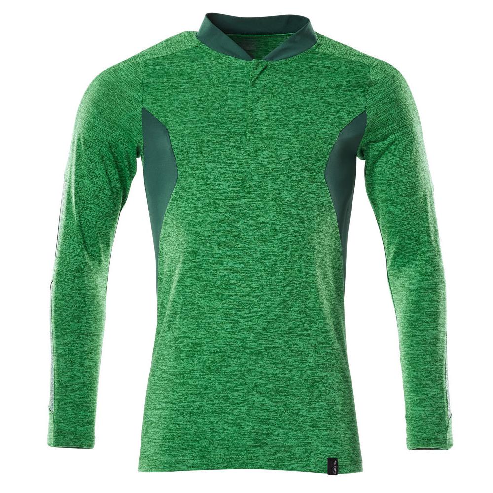 Poloshirt med COOLMAX® PRO, langærmet poloshirt