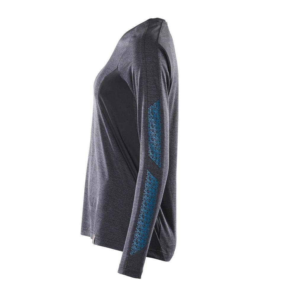 T-shirt, dame, med COOLMAX®, langærmet t-shirt