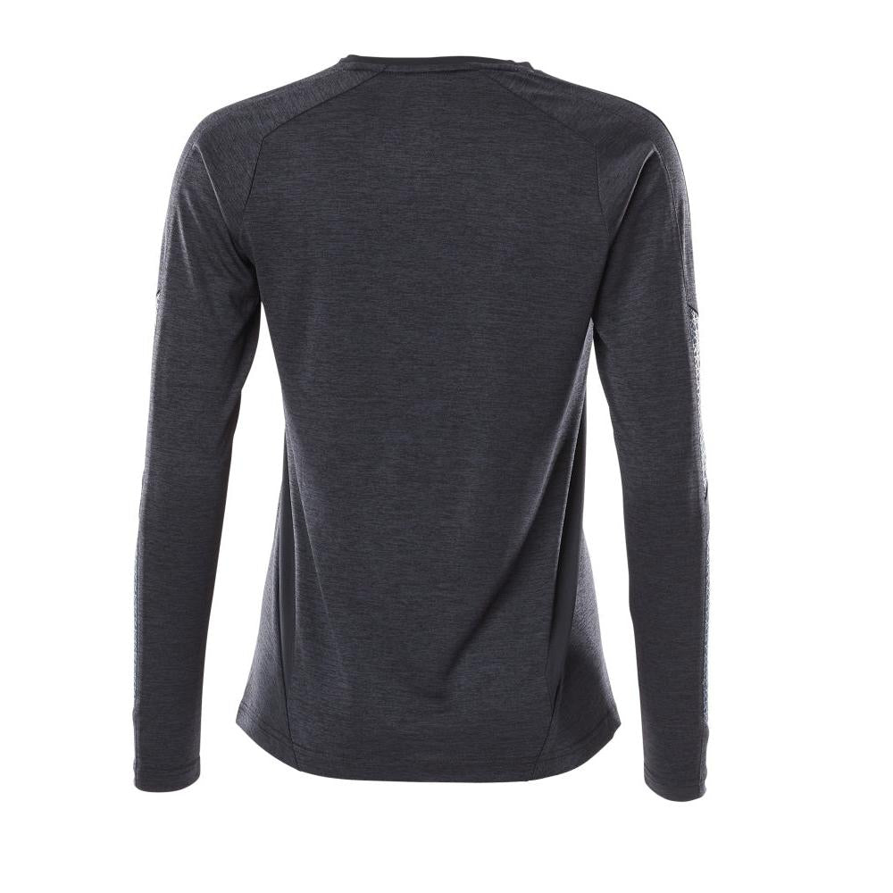 T-shirt, dame, med COOLMAX®, langærmet t-shirt