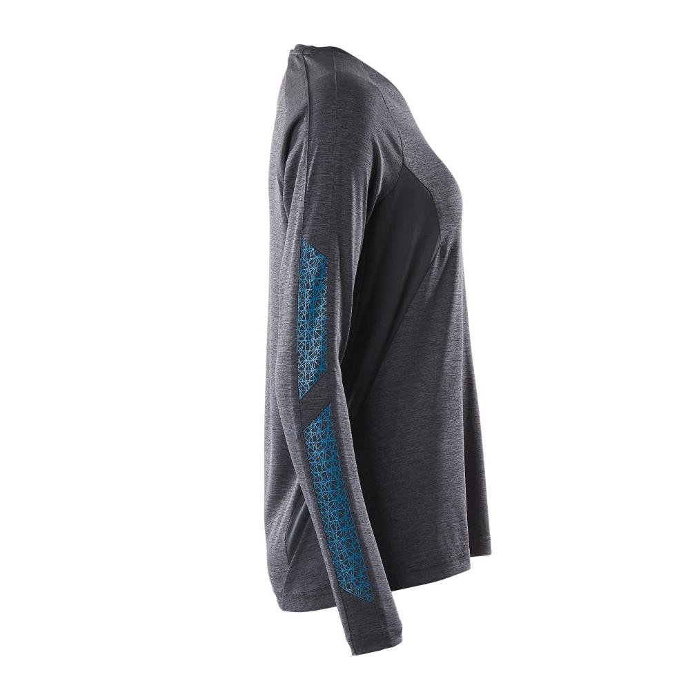 T-shirt, dame, med COOLMAX®, langærmet t-shirt
