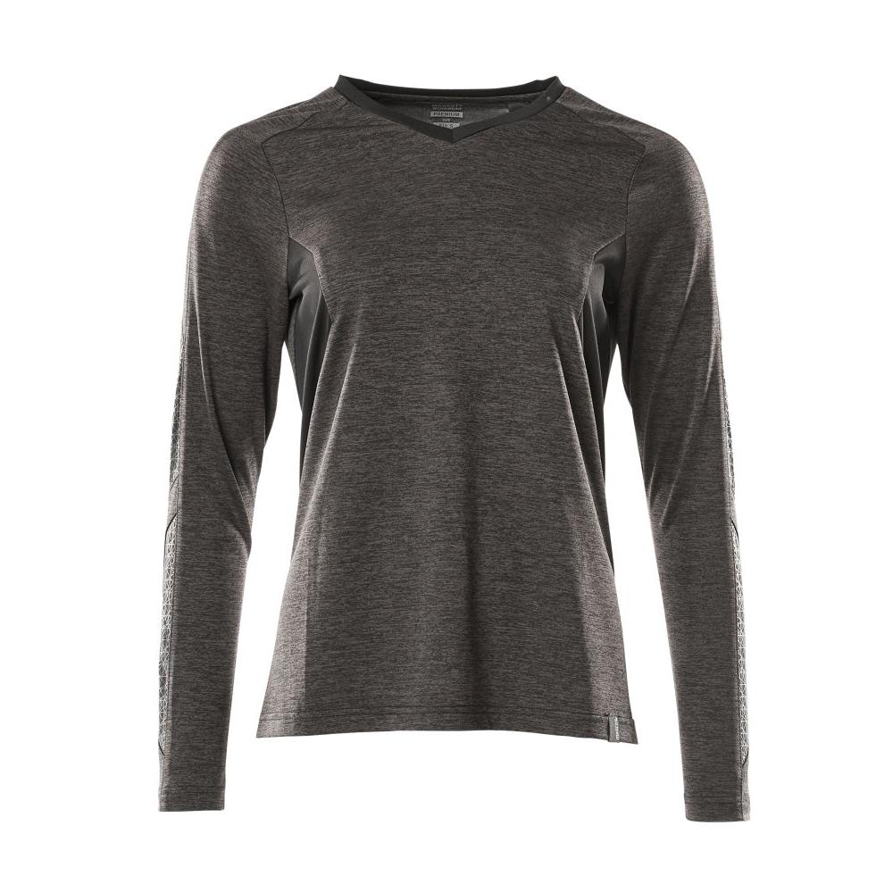 T-shirt, dame, med COOLMAX®, langærmet t-shirt