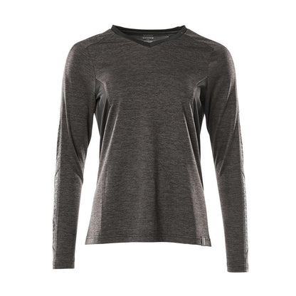 T-shirt, dame, med COOLMAX®, langærmet t-shirt