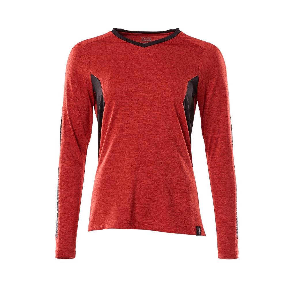 T-shirt, dame, med COOLMAX®, langærmet t-shirt