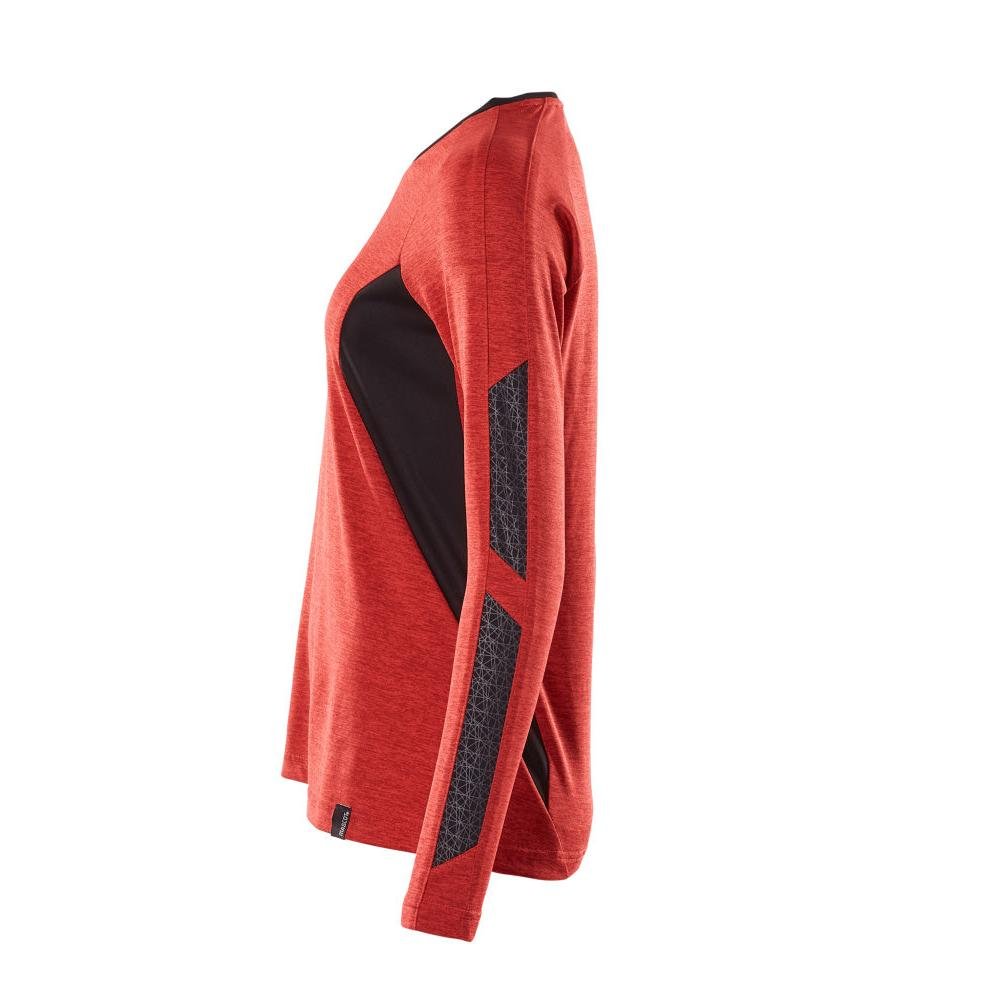 T-shirt, dame, med COOLMAX®, langærmet t-shirt