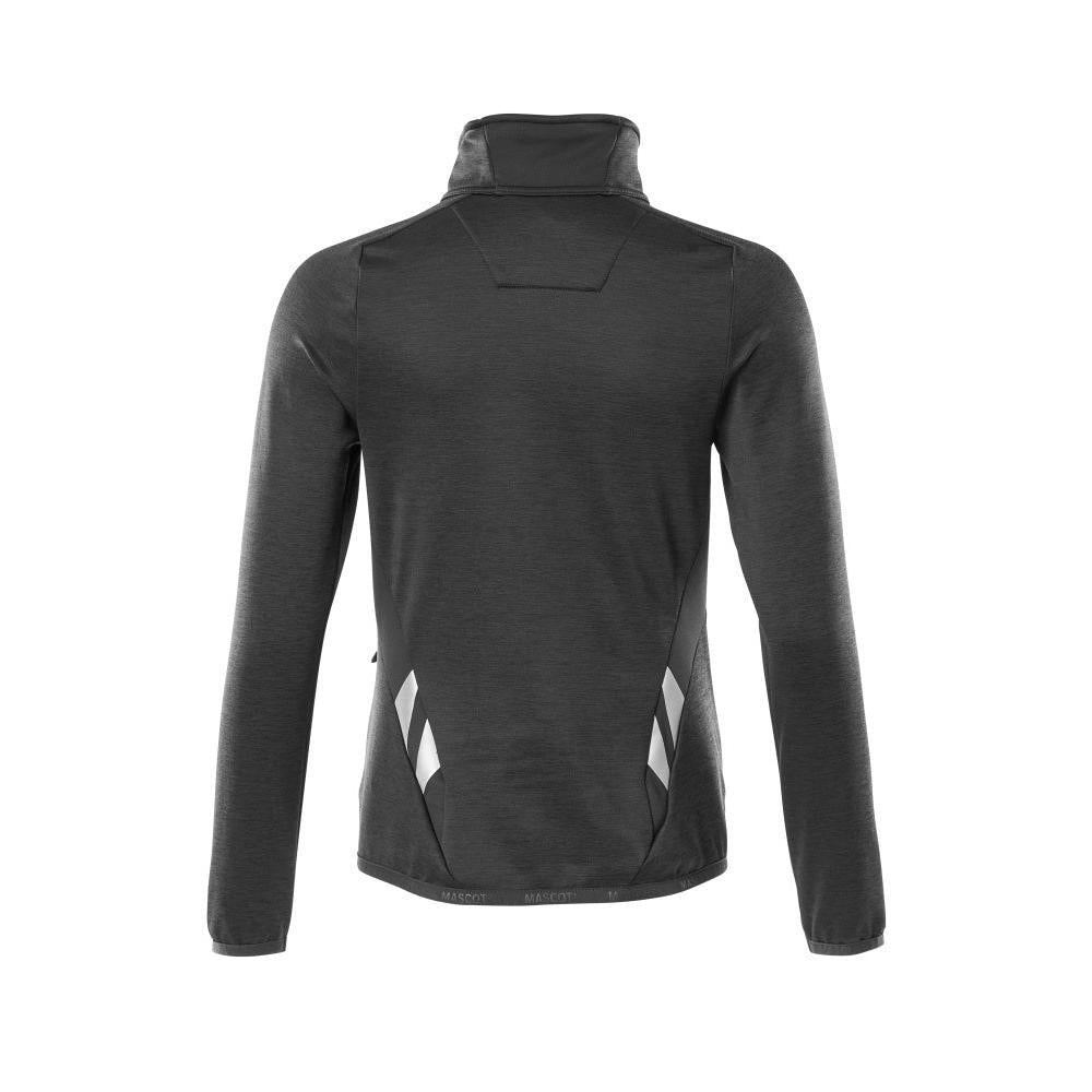 Fleecetrøje med lynlås, mikrofleecejakke til kvinder