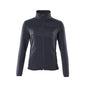 Strikket sweater med lynlås, damecardigan
