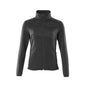 Strikket sweater med lynlås, damecardigan