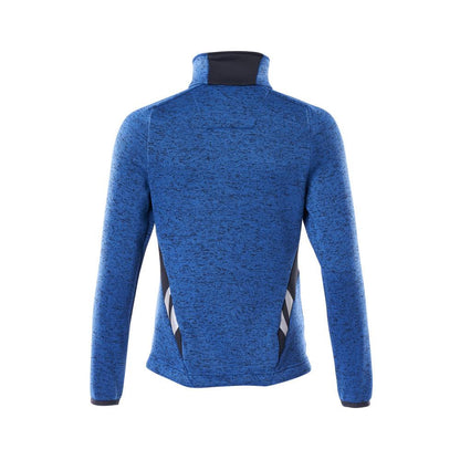 Strikket sweater med lynlås, damecardigan