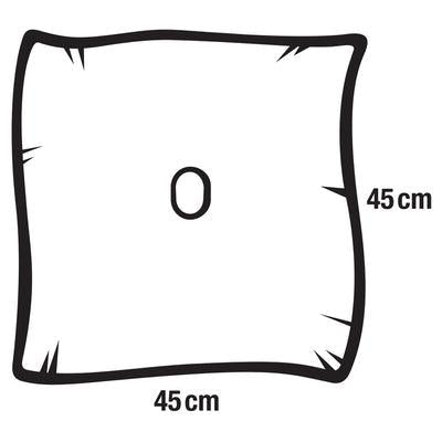 Foliodrape Elastic 45x45 5 P96St manchet ikke-steril | Pakke (96 stk.)