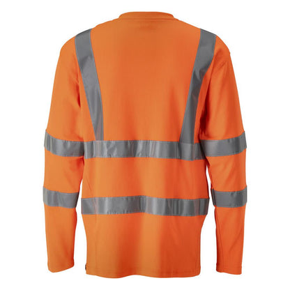 T-shirt, V-hals, langærmet t-shirt