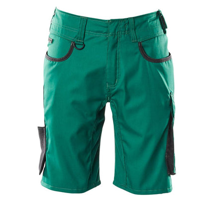 Shorts, lette shorts, grøn/sort