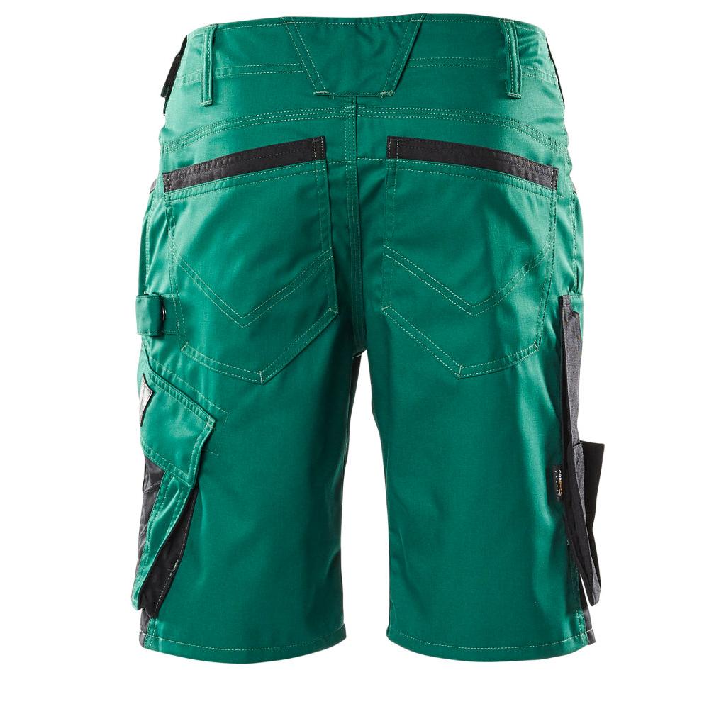 Shorts, lette shorts, grøn/sort