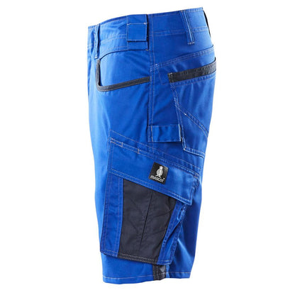Shorts, lette shorts, majsblå/sortblå