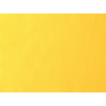 Nahaufnahme der strukturierten Oberfläche der Duni GmbH Papier-Tischsets 30x40 cm in Gelb (Packung 500 Stück), die ein subtiles Muster aus kleinen, gleichmäßig verteilten, erhabenen Punkten zeigt - perfekt für festliche Anlässe und Feiern.