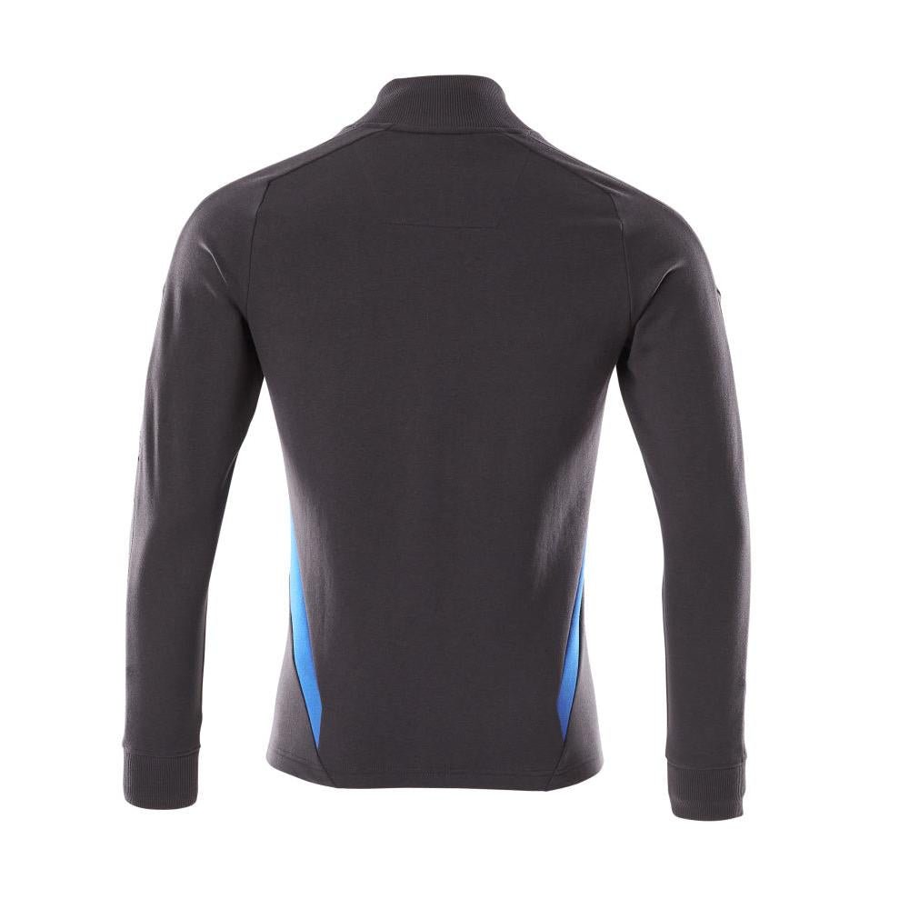 Sweatshirt med lynlås, sweatshirt med moderne pasform med lynlås