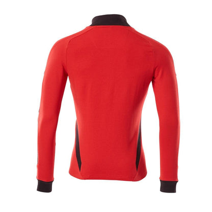 Sweatshirt med lynlås, sweatshirt med moderne pasform med lynlås
