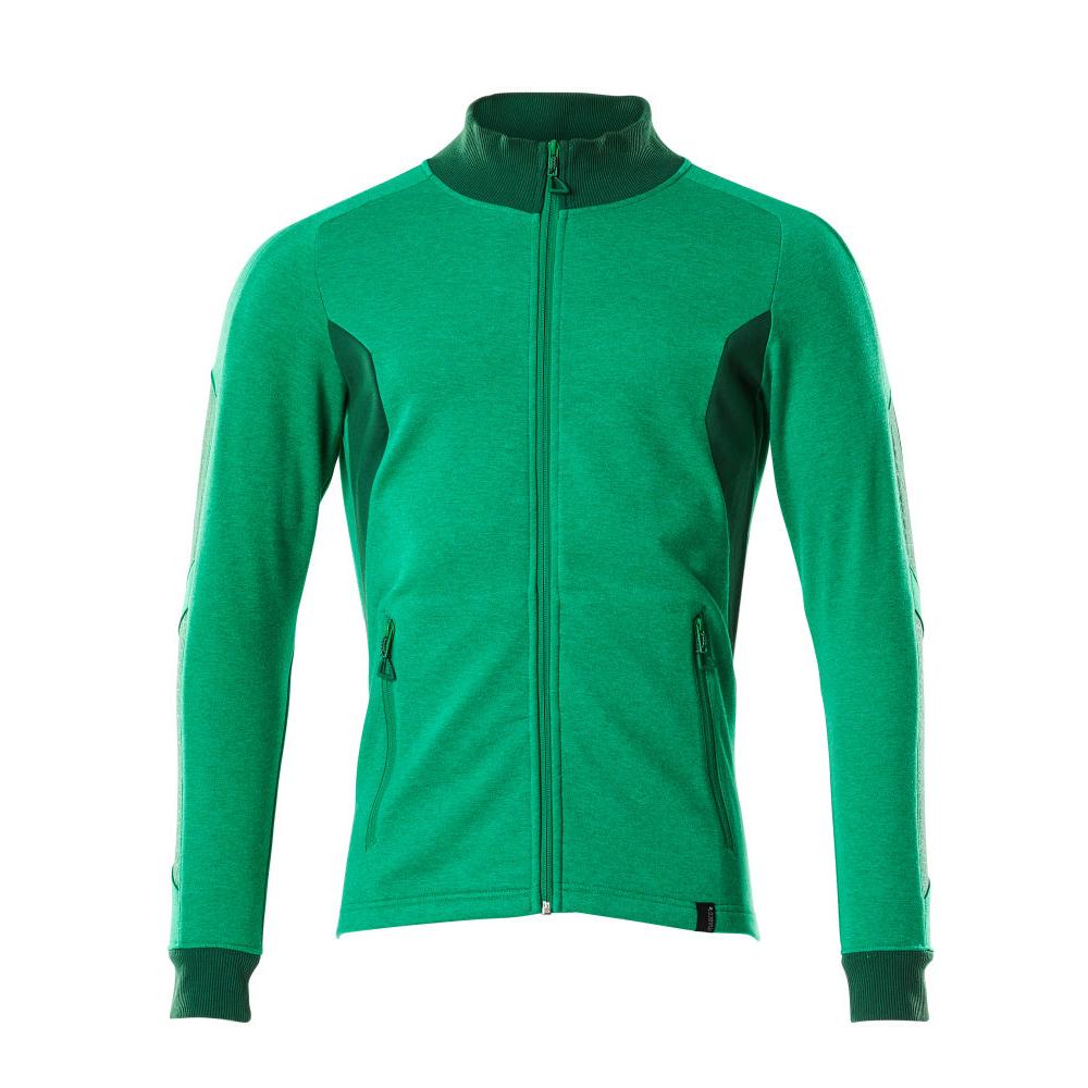 Sweatshirt med lynlås, sweatshirt med moderne pasform med lynlås