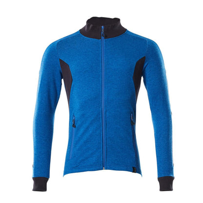Sweatshirt med lynlås, sweatshirt med moderne pasform med lynlås
