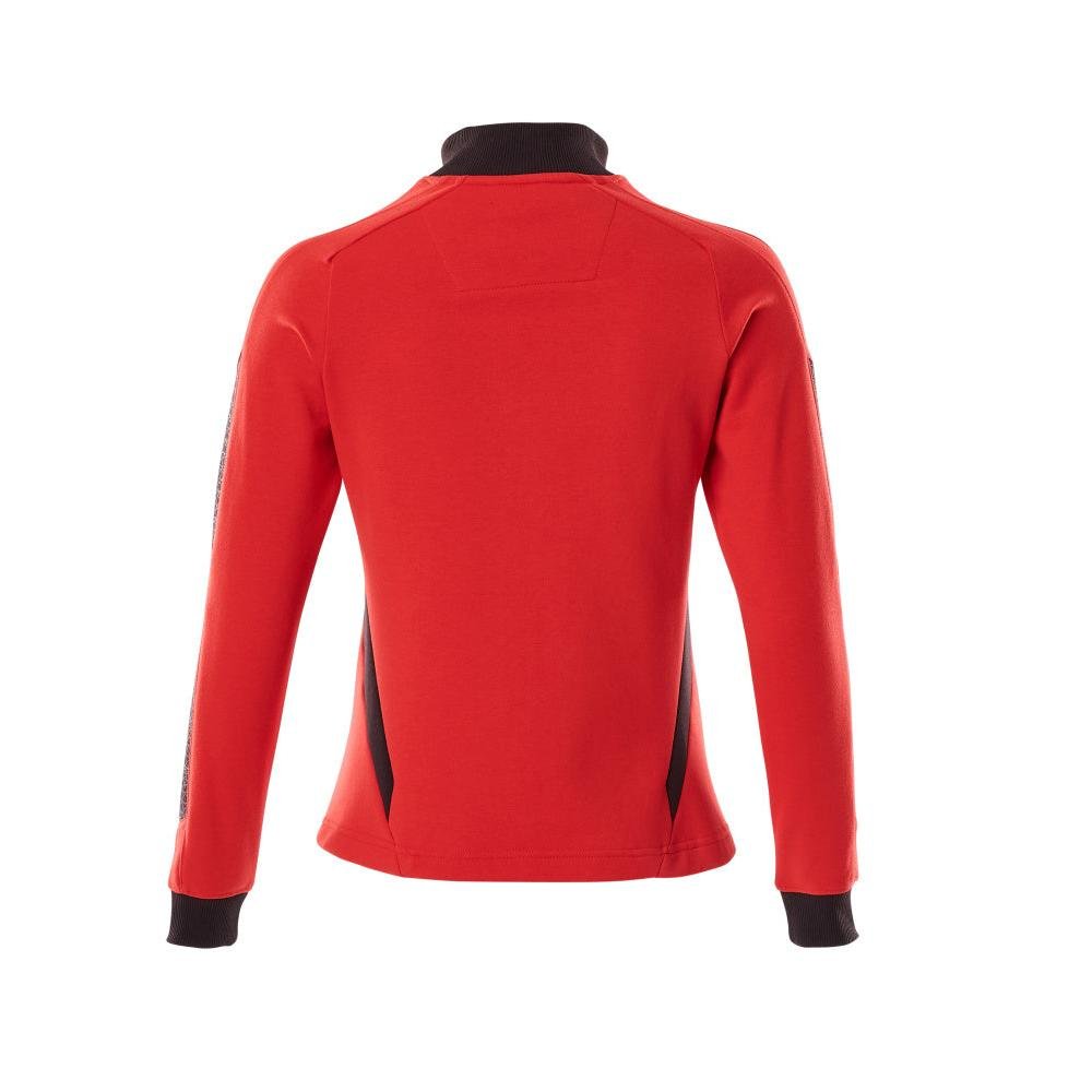 Sweatshirt med lynlås, dame sweatshirt med lynlås