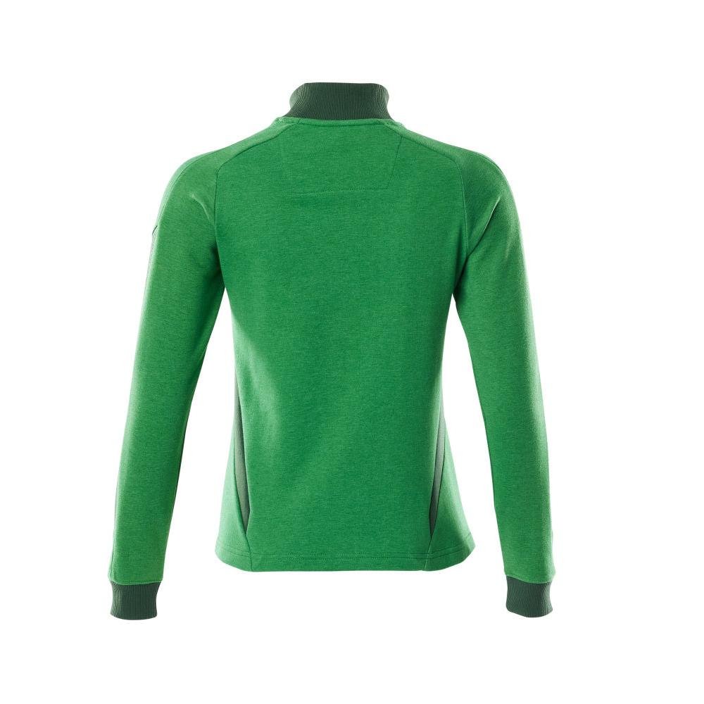 Sweatshirt med lynlås, dame sweatshirt med lynlås