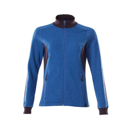 Sweatshirt med lynlås, dame sweatshirt med lynlås