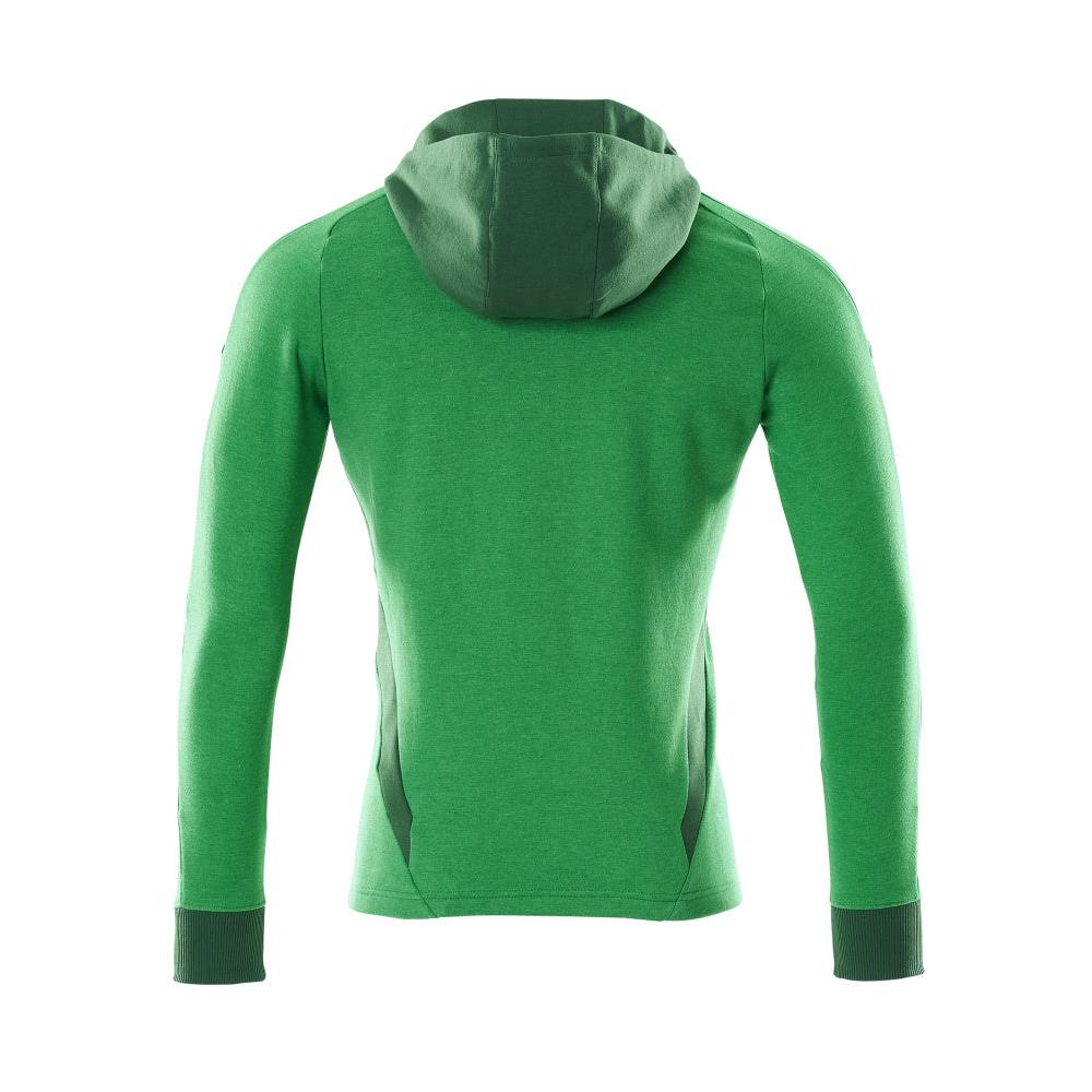 Hættetrøje, sweatshirt med moderne pasform med lynlås