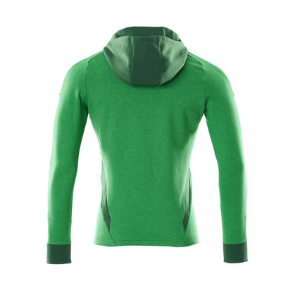 Hættetrøje, sweatshirt med moderne pasform med lynlås