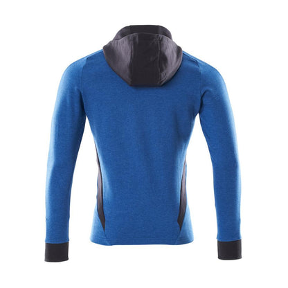 Hættetrøje, sweatshirt med moderne pasform med lynlås