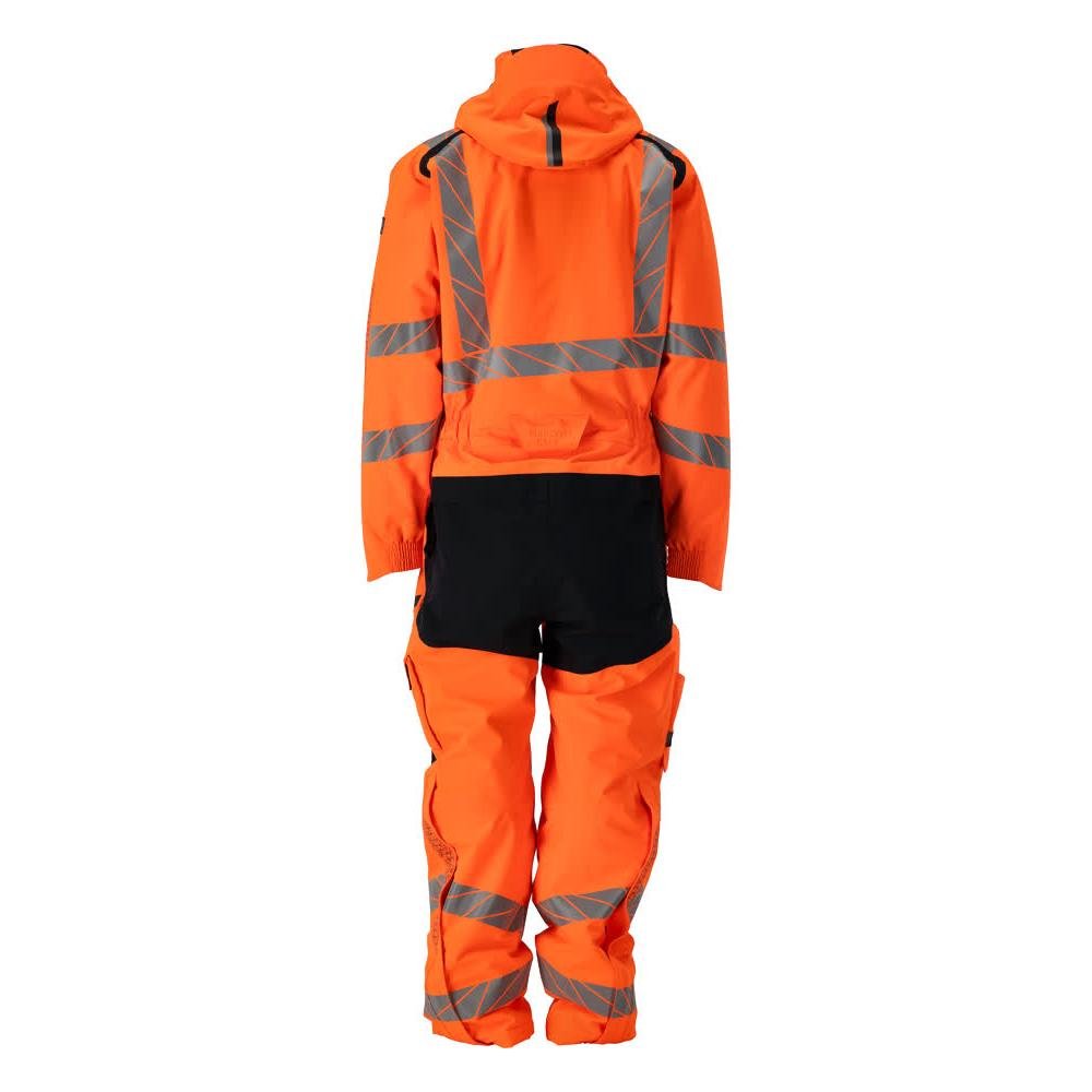 Vinterdragt CLIMASCOT®, let vinterkombination, hi-vis orange/sort-blå
