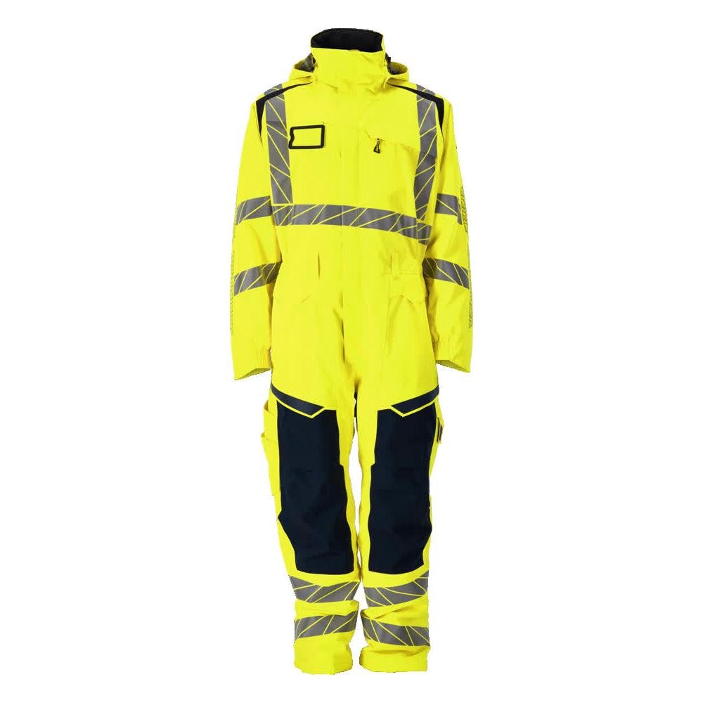 Vinterdragt CLIMASCOT®, let vinterkombination, hi-vis gul/sort-blå