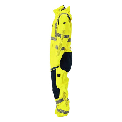 Vinterdragt CLIMASCOT®, let vinterkombination, hi-vis gul/sort-blå