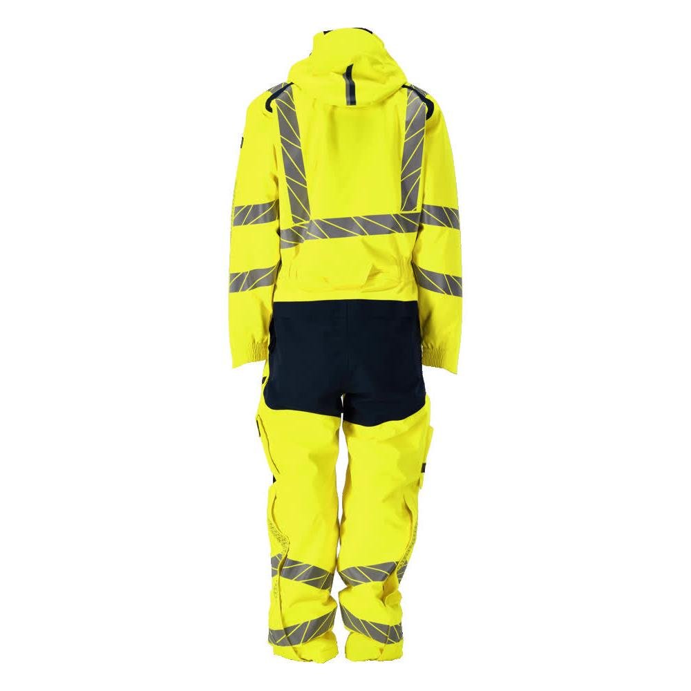 Vinterdragt CLIMASCOT®, let vinterkombination, hi-vis gul/sort-blå