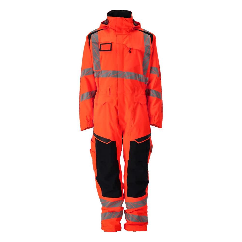 Vinterdragt CLIMASCOT®, let vinterkombination, hi-vis rød/mørk antracit