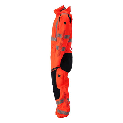 Vinterdragt CLIMASCOT®, let vinterkombination, hi-vis rød/mørk antracit