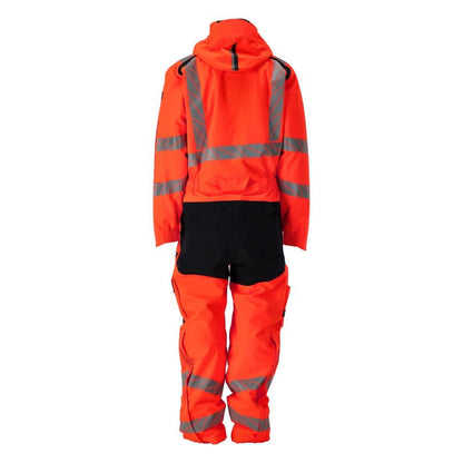 Vinterdragt CLIMASCOT®, let vinterkombination, hi-vis rød/mørk antracit