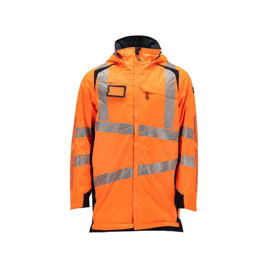Parka CLIMASCOT® foring, letvægts parka, hi-vis orange/sort-blå