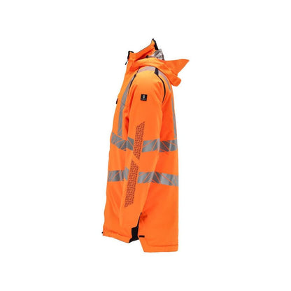 Parka CLIMASCOT® foring, letvægts parka, hi-vis orange/sort-blå