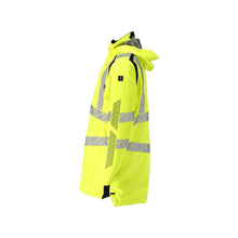 Parka CLIMASCOT® foring, letvægts parka, hi-vis gul/sort-blå