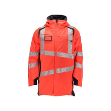 Parka CLIMASCOT®-for, letvægtsparka, Hi-vis rød/sort-blå