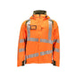 Vinterjakke CLIMASCOT®, letvægts vinterjakke, hi-vis orange/mosgrøn