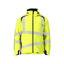 Vinterjakke CLIMASCOT®, letvægts vinterjakke, hi-vis gul/sort-blå