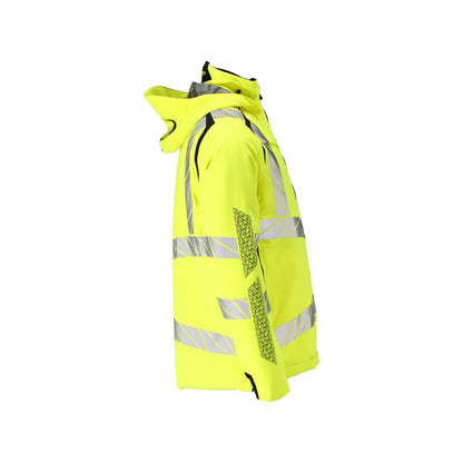 Vinterjakke CLIMASCOT®, letvægts vinterjakke, hi-vis gul/sort-blå