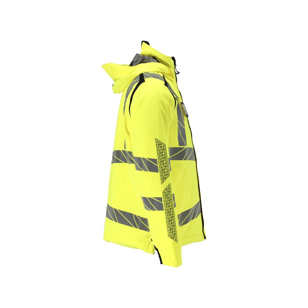 Vinterjakke CLIMASCOT®, letvægts vinterjakke, hi-vis gul/sort
