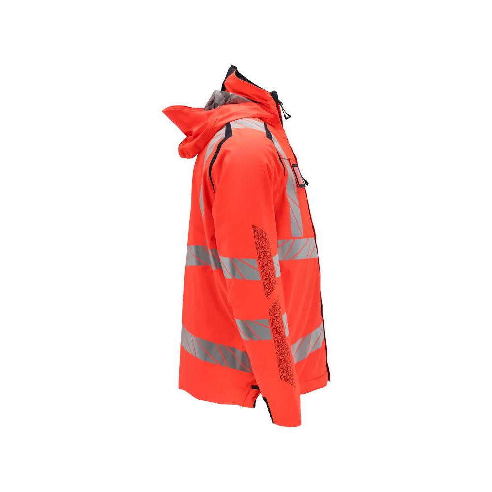 Vinterjakke CLIMASCOT®, letvægts vinterjakke, Hi-vis rød/sort-blå
